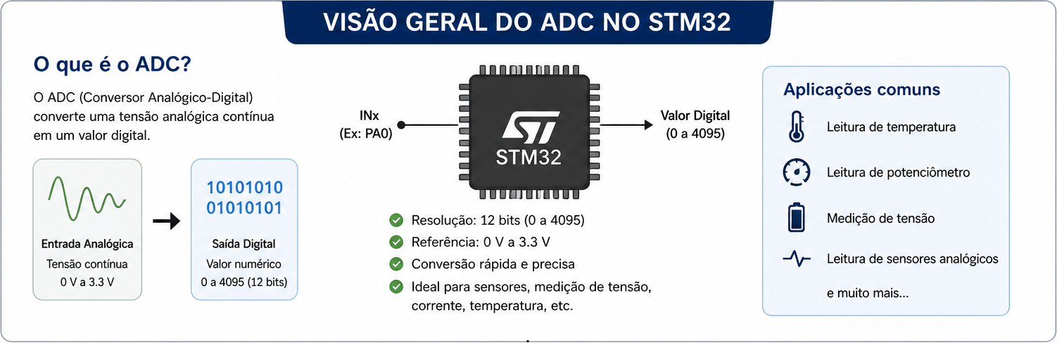 Conversão ADC gráfico